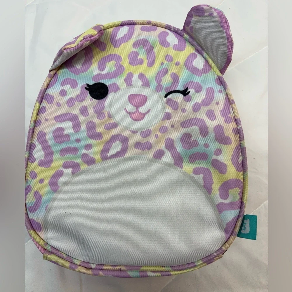 NWOT Squishmallows Purple and Yellow Kids Lunchbox